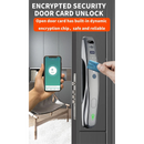 Smart Door Lock with Facial, Fingerprint, Keypad & App Control