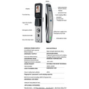 Smart Door Lock with Facial, Fingerprint, Keypad & App Control